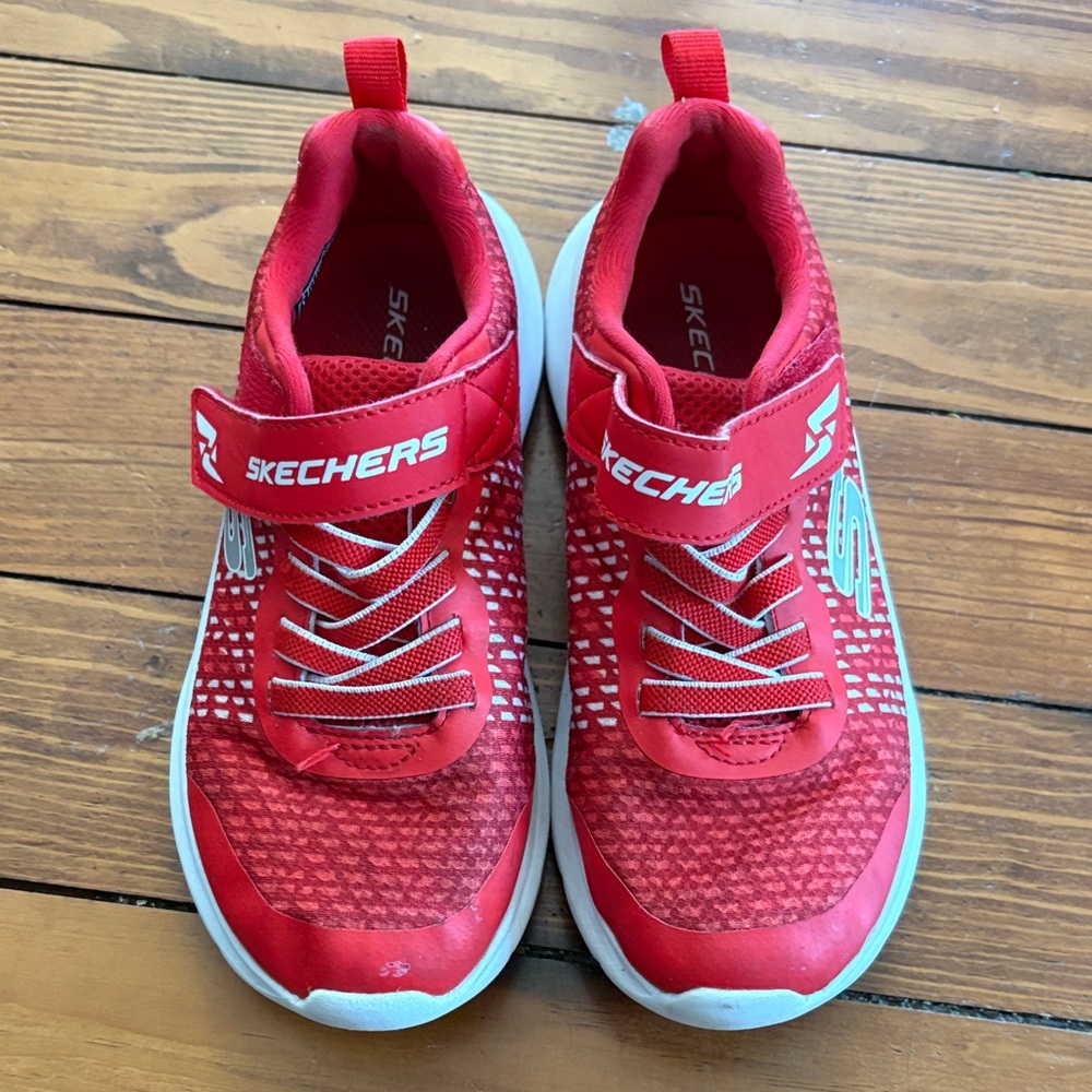 Skechers Kids Red Sneakers size 1
